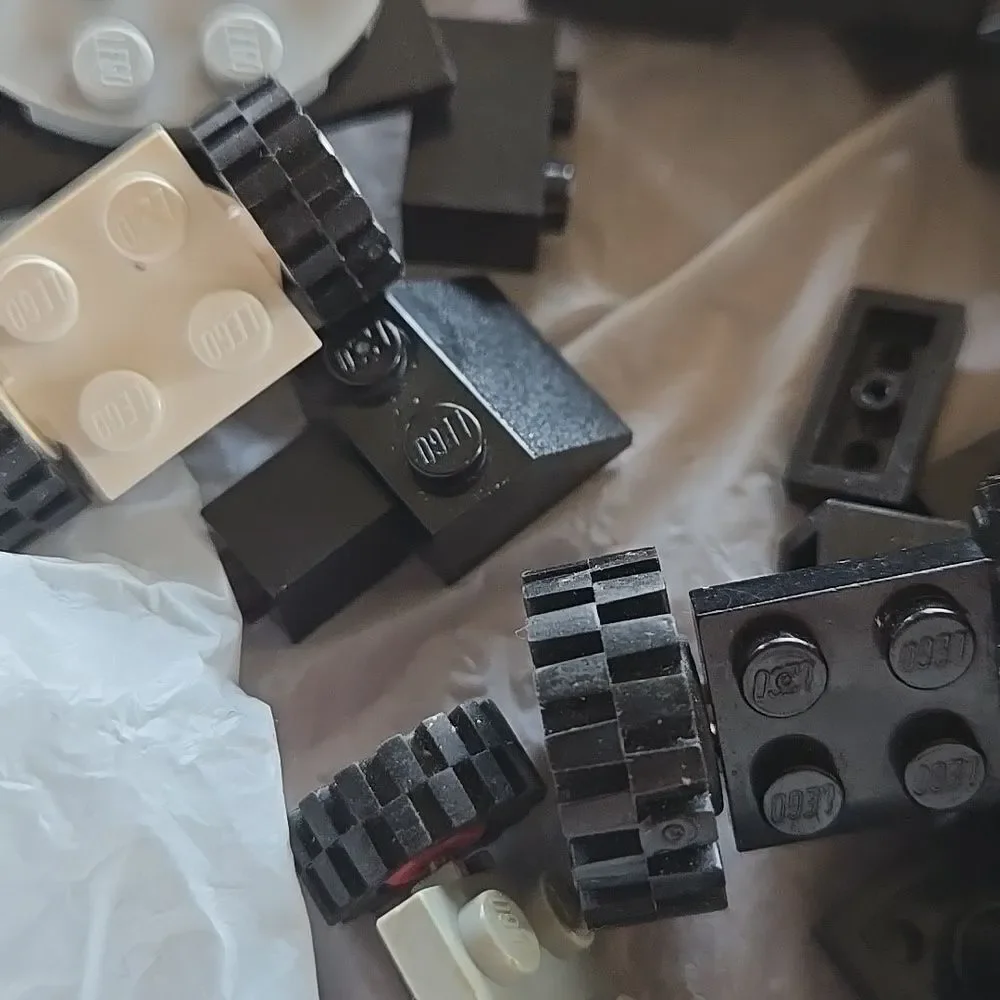 LEGO DUPLOtyco BLOCK LOT custom pieces vintage maybe black and more as seen